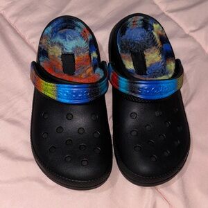 CROCS Classic Lined Spray Dye Clogs- Unisex